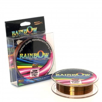 Леска Caiman Rainbow 100м 0.35мм цветная 175020