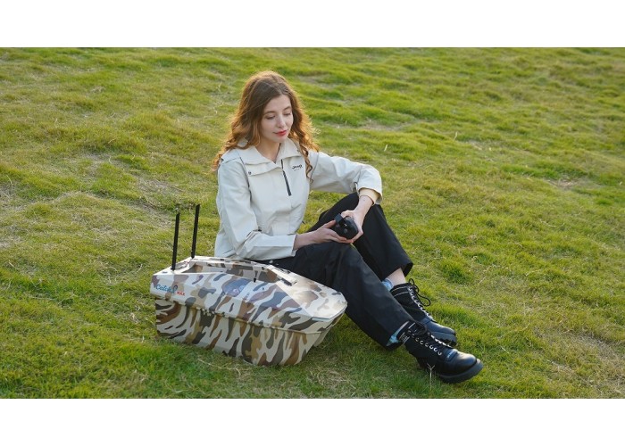 Прикормочный кораблик Rippton CatchX MAX (хаки) - ПРЕДЗАКАЗ