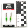 Блесна зимняя Akara Ice Lures рыбка с тройником 1гр цвет 021 (2 шт в упак)