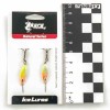 Блесна зимняя Akara Ice Lures рыбка с тройником 2гр цвет 005 (2 шт в упак)