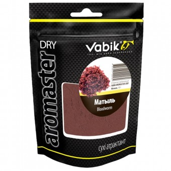 Аттрактант Vabik Aromaster-Dry 100гр Мотыль (15 шт в упак)