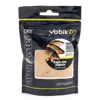 Аттрактант Vabik Aromaster-Dry 100гр Карп-линь-карась (15 шт в упак)