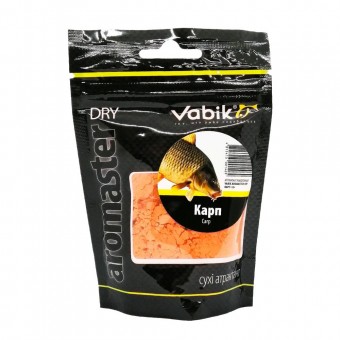 Аттрактант Vabik Aromaster-Dry 100гр Карп (20 шт в упак)