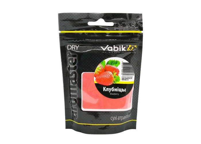 Аттрактант Vabik Aromaster-Dry 100гр Клубника (20 шт в упак)