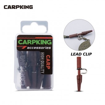 Безопасная клипса Carpking c металлической дужкой 42 мм 10 шт в упак. (фасовка 10уп.) CK3005