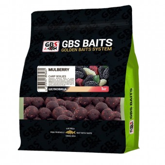 Бойлы GBS Baits 20мм 1кг Шелковица