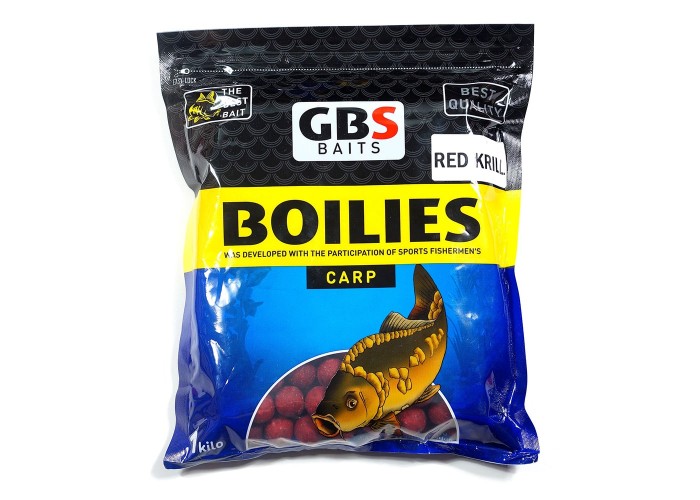 Бойлы GBS Baits 20мм 1кг Криль Shrimp