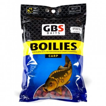 Бойлы растворимые GBS Baits 24мм 3кг Креветка