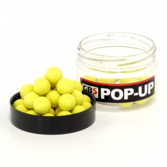 Бойлы GBS Baits Pop-up плавающие 12мм 40гр (уп. 6 шт) Banana Банан