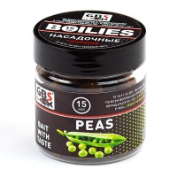 Бойлы GBS Baits тонущие насадочные 15мм 100гр Горох
