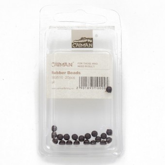 Бусина Caiman Rubber Beads d4mm. (25шт. в уп.) 189510