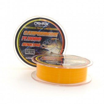 Леска Caiman Carpodrome Fluoro orange 300м 0,321мм