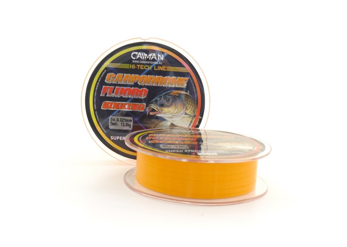 Леска Caiman Carpodrome Fluoro orange 300м 0,321мм