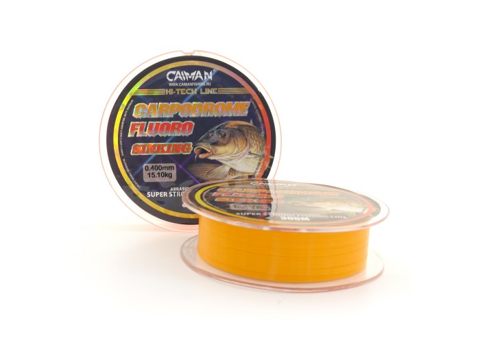 Леска Caiman Carpodrome Fluoro orange 300м 0,405мм