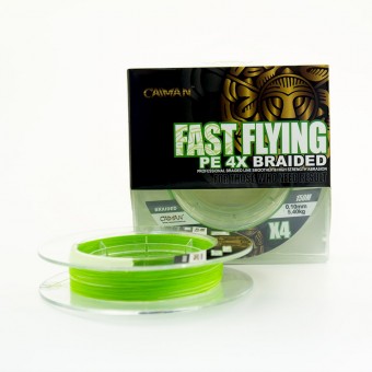 Шнур Caiman Fast flying 4PE 0,10 мм 150 м Green 215525