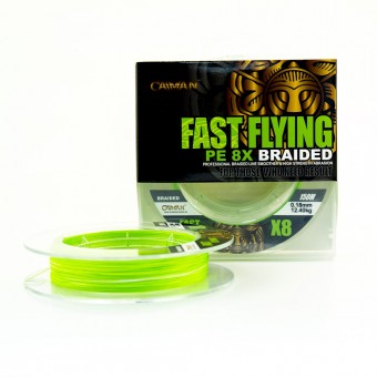 Шнур Caiman Fast flying 8PE 0,18 мм 150 м Green 215505