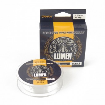 Леска Caiman Lumen 100м 0,30 мм прозрачная