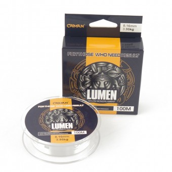 Леска Caiman Lumen 100м 0,16 мм прозрачная