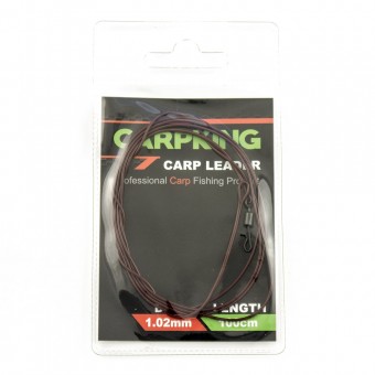 Монтаж-leader Carpking c quick-change brown Ф1,02мм 100см (фасовка 5 упак.) CK6208