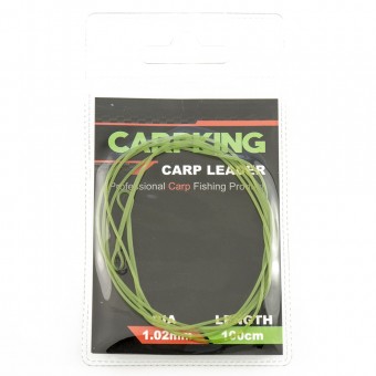 Монтаж-leader Carpking c быстросъемной застежкой green Ф1,02мм 100см (фасовка 5 упак.) CK6001
