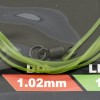 Монтаж-leader Carpking с вертлюгом через кольцо green Ф1,02мм 100см (фасовка 5 упак.) CK6005