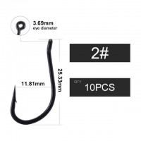 Крючок Carpking Wn hook №2 ( уп. 10шт.)