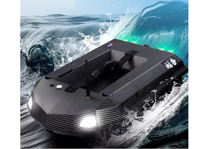 Прикормочный кораблик Технология Рыбалки Assasin X GPS (Carbon) 2026 г
