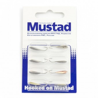 Набор мормышек Mustad тип-125 (8 шт. в уп.)