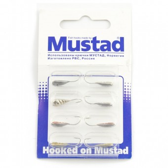 Набор мормышек Mustad тип-135 (8 шт. в уп.)