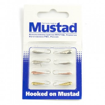 Набор мормышек Mustad тип-143 (8 шт. в уп.)