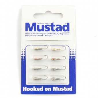 Набор мормышек Mustad тип-136 (8 шт. в уп.)