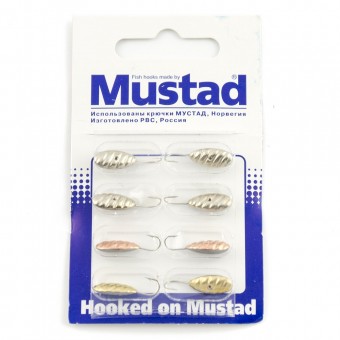 Набор мормышек Mustad тип-501 (8 шт. в уп.)