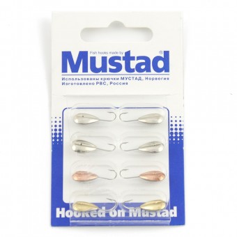 Набор мормышек Mustad тип-147 (8 шт. в уп.)