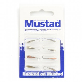 Набор мормышек Mustad тип-148 (8 шт. в уп.)