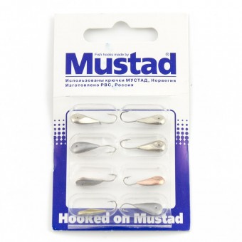 Набор мормышек Mustad тип-154 (8 шт. в уп.)