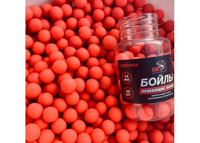 Pop-up MEGA BAITS плавающий 14 мм Клубника