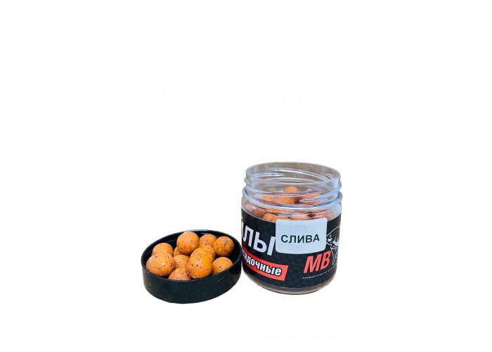 Бойлы MEGA BAITS насадочные 14 мм Слива