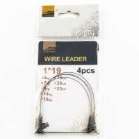 Поводок Caiman Wire Leader (4 шт. в уп.) 1x19 15 см 5 кг 186543