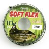 Лидкор без сердечника Caiman Soft Flex Olive 10m 25lbs 215860