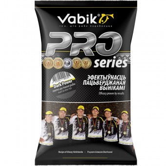 Прикормка Vabik Pro 1 кг (в упак. 10 шт.) Dark Power (для плотвы)