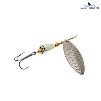 3002 Блесна вращающаяся ES Long Chip Accoustic №1 45mm 6g #010