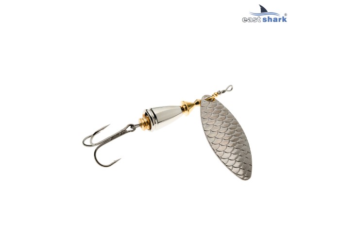 3002 Блесна вращающаяся ES Long Chip Accoustic №1 45mm 6g #010