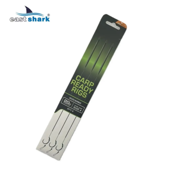 Поводки EastShark уп./3шт. TEFLON Curve №4