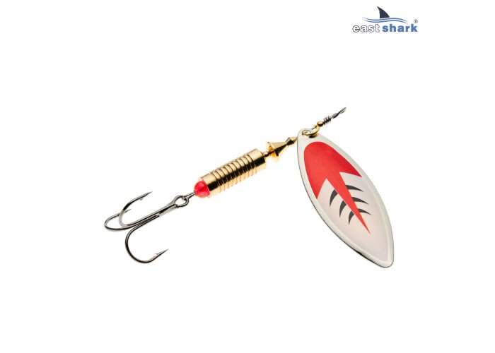 3001 Блесна вращающаяся ES Long Chip Classic №0 35mm 4g #027