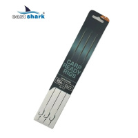 Поводки EastShark уп./3шт. TEFLON Wide Gape №4