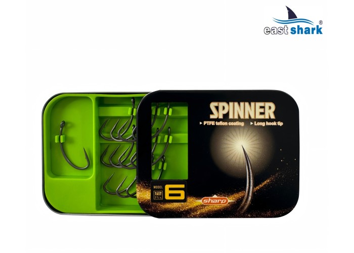 Крючки тефлон ES 2026 SPINNER № 4 (12шт)