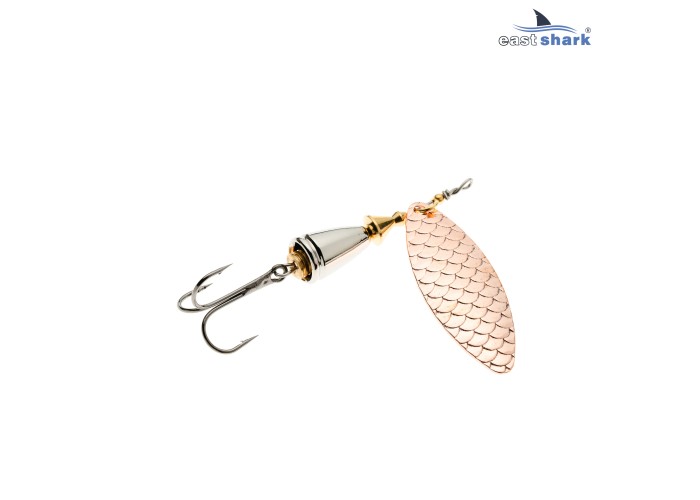 3002 Блесна вращающаяся ES Long Chip Accoustic №1 45mm 6g #008