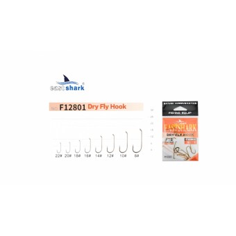 Крючок одинарный EastShark Fly Hook №10 (уп.10 шт)
