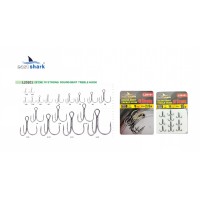 Крючок тройной EastShark 1x Strong Treble Hook №10 (уп.12 шт)