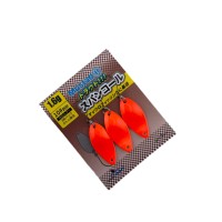 Блесна колеблющаяся EastShark Fine Bite 1,6 г Orange (уп. 3 шт)